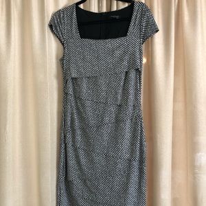 WHBM Instantly Slimming Dress (Houndstooth)